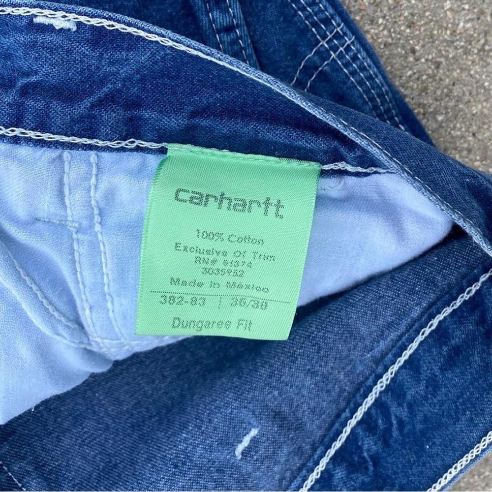 Carhartt Blue Relaxed Jeans Classic Denim